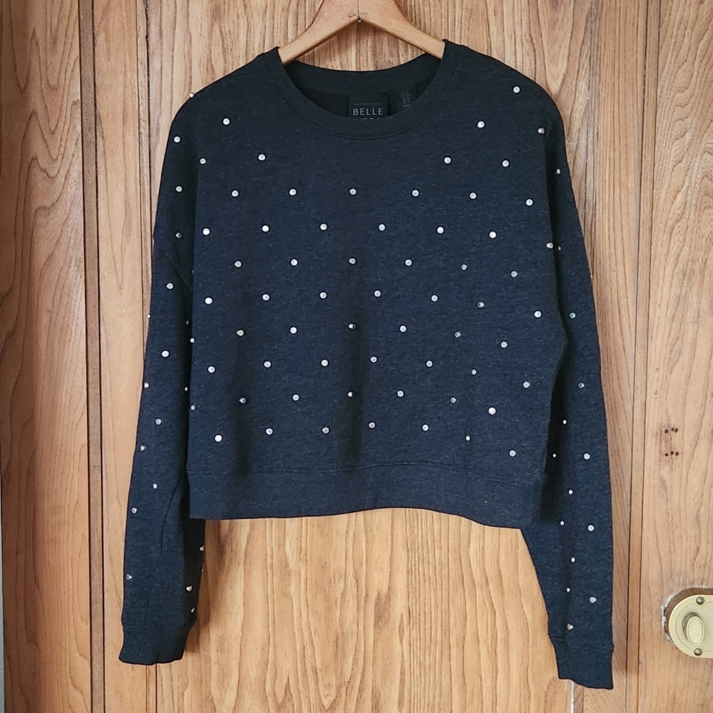 Coton Studded Sweather, By Belle Vere